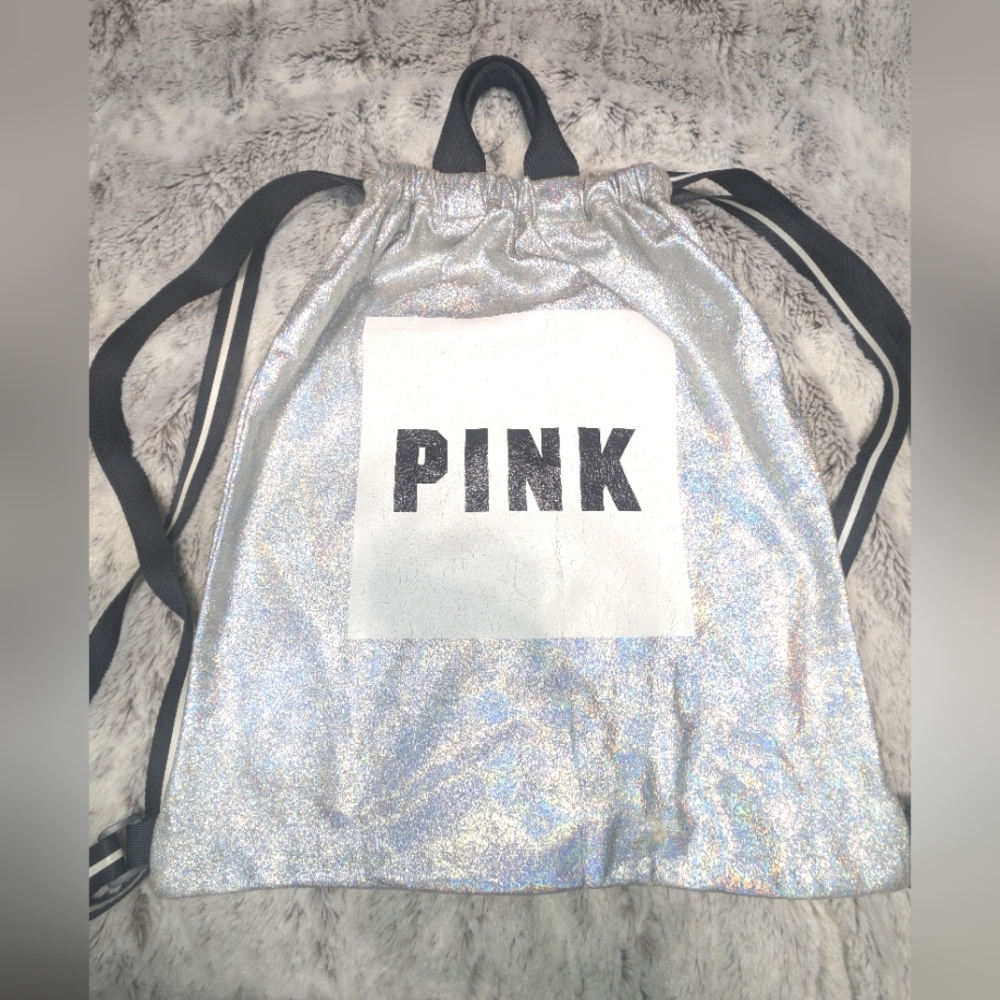 PINK Drawstring Bag
